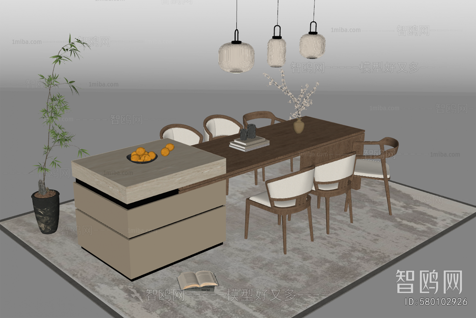 New Chinese Style Dining Table And Chairs