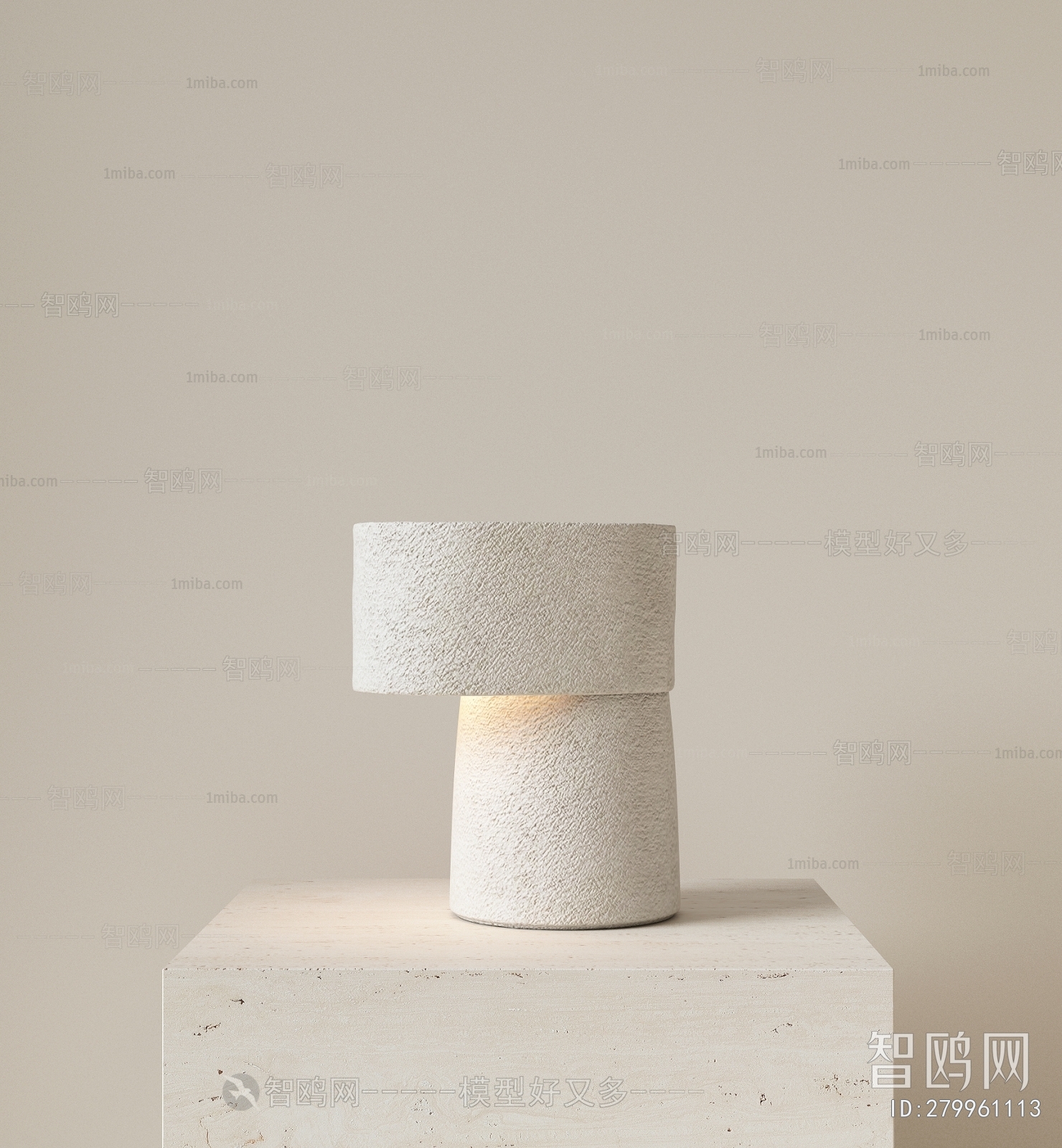 Wabi-sabi Style Table Lamp