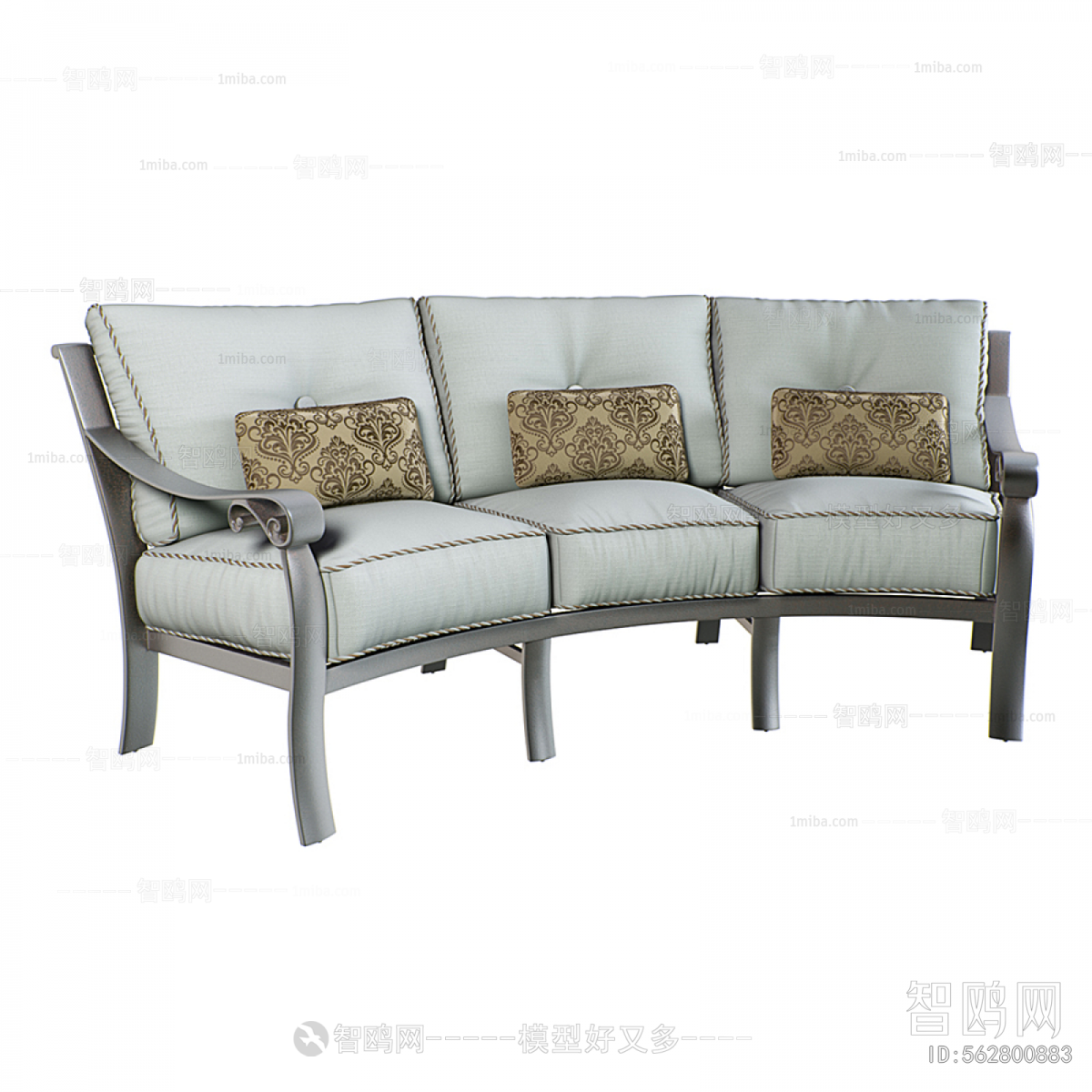 Modern Three-seat Sofa