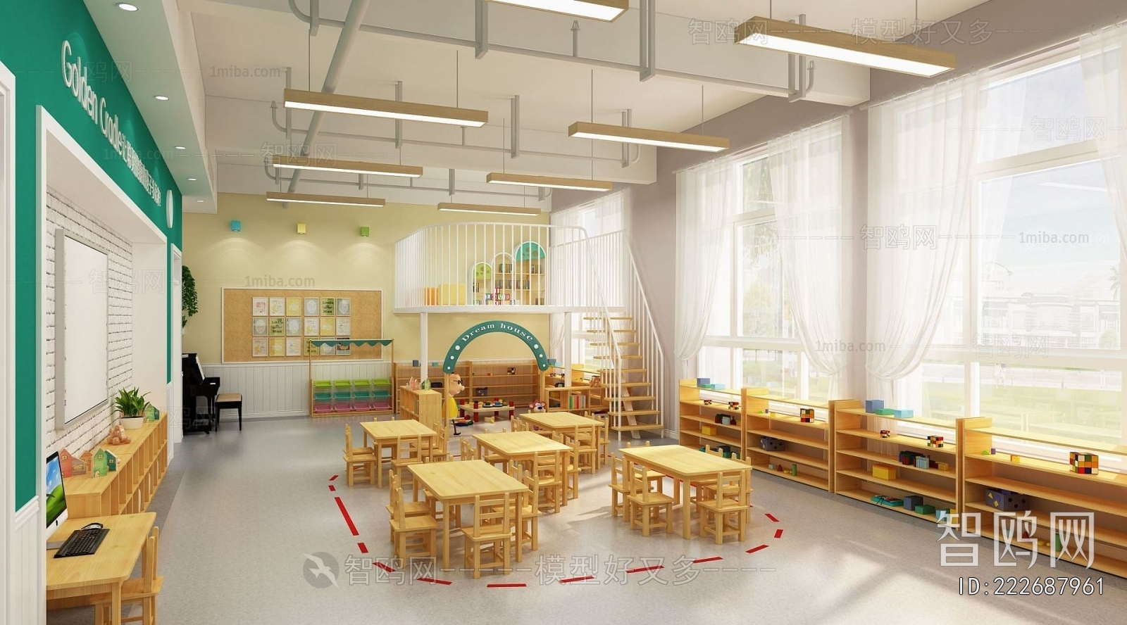 Modern Kindergarten Classrooms