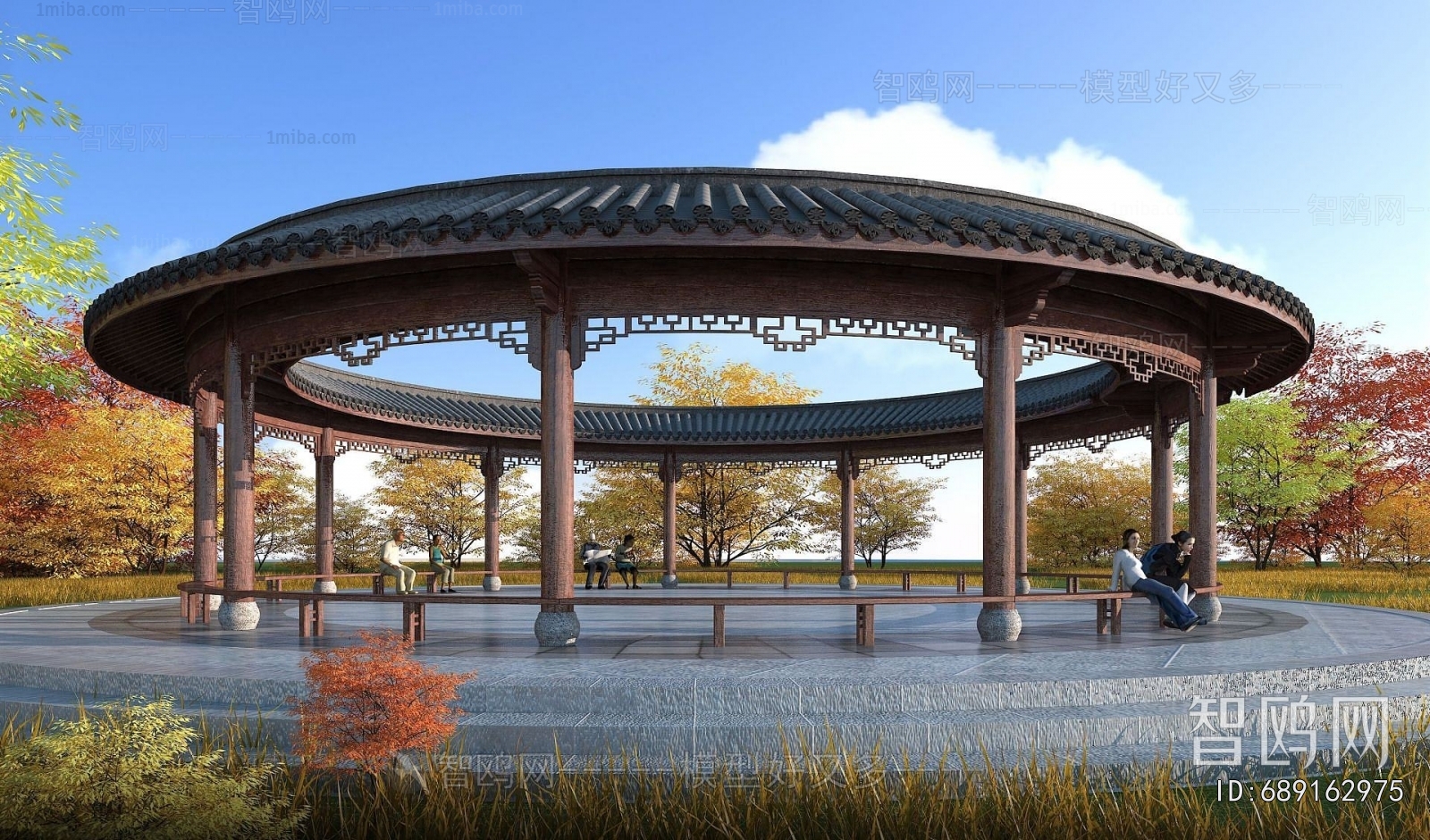 Chinese Style Gallery Frame