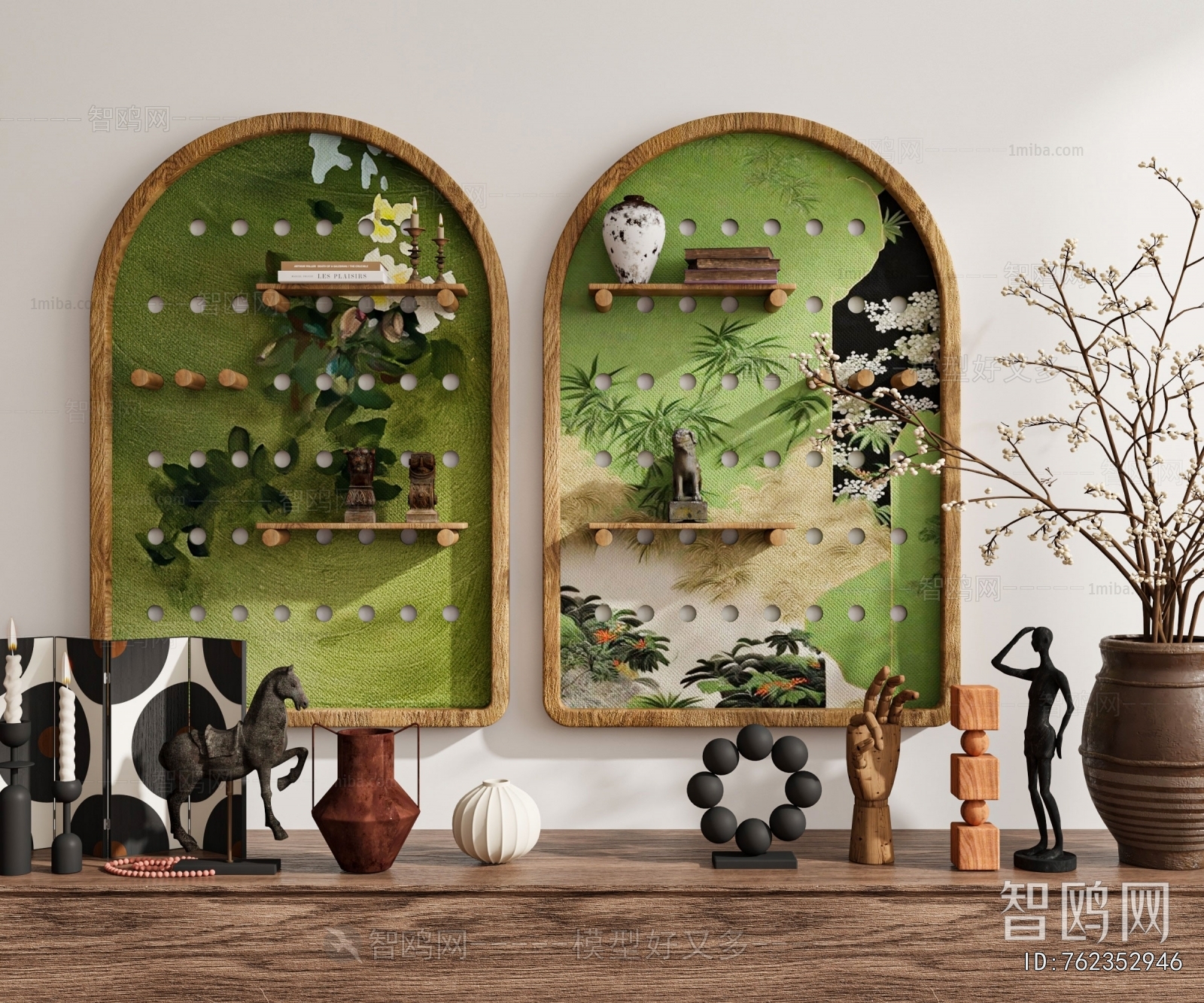 New Chinese Style Shelving