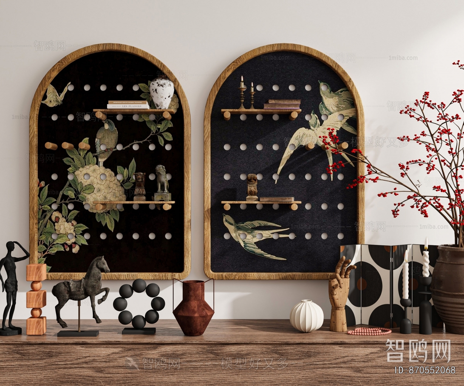 New Chinese Style Shelving