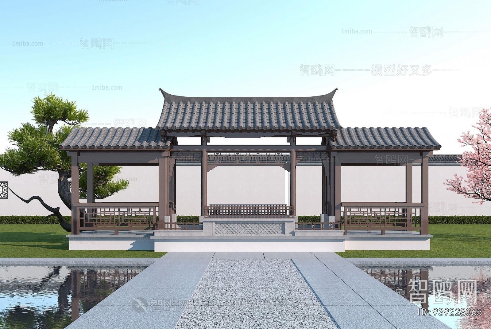 New Chinese Style Gallery Frame