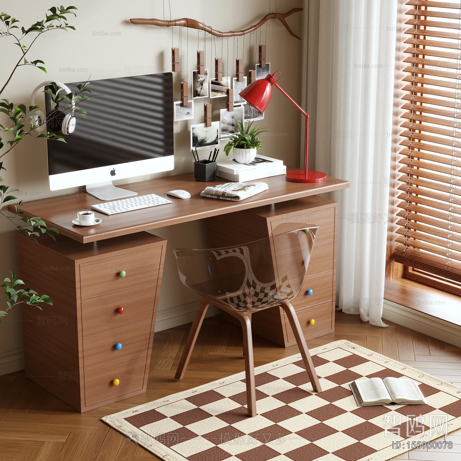Modern Computer Desk And Chair