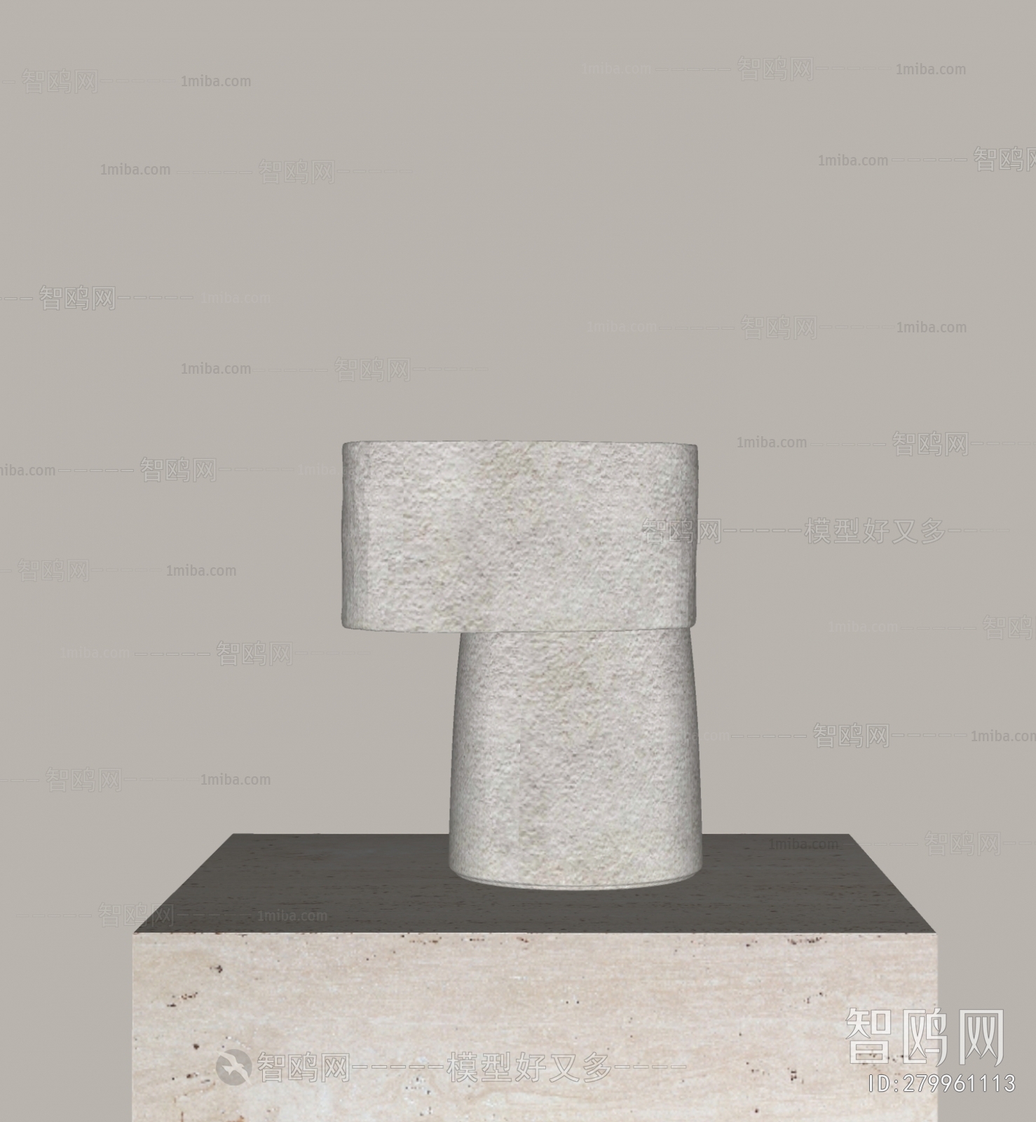 Wabi-sabi Style Table Lamp