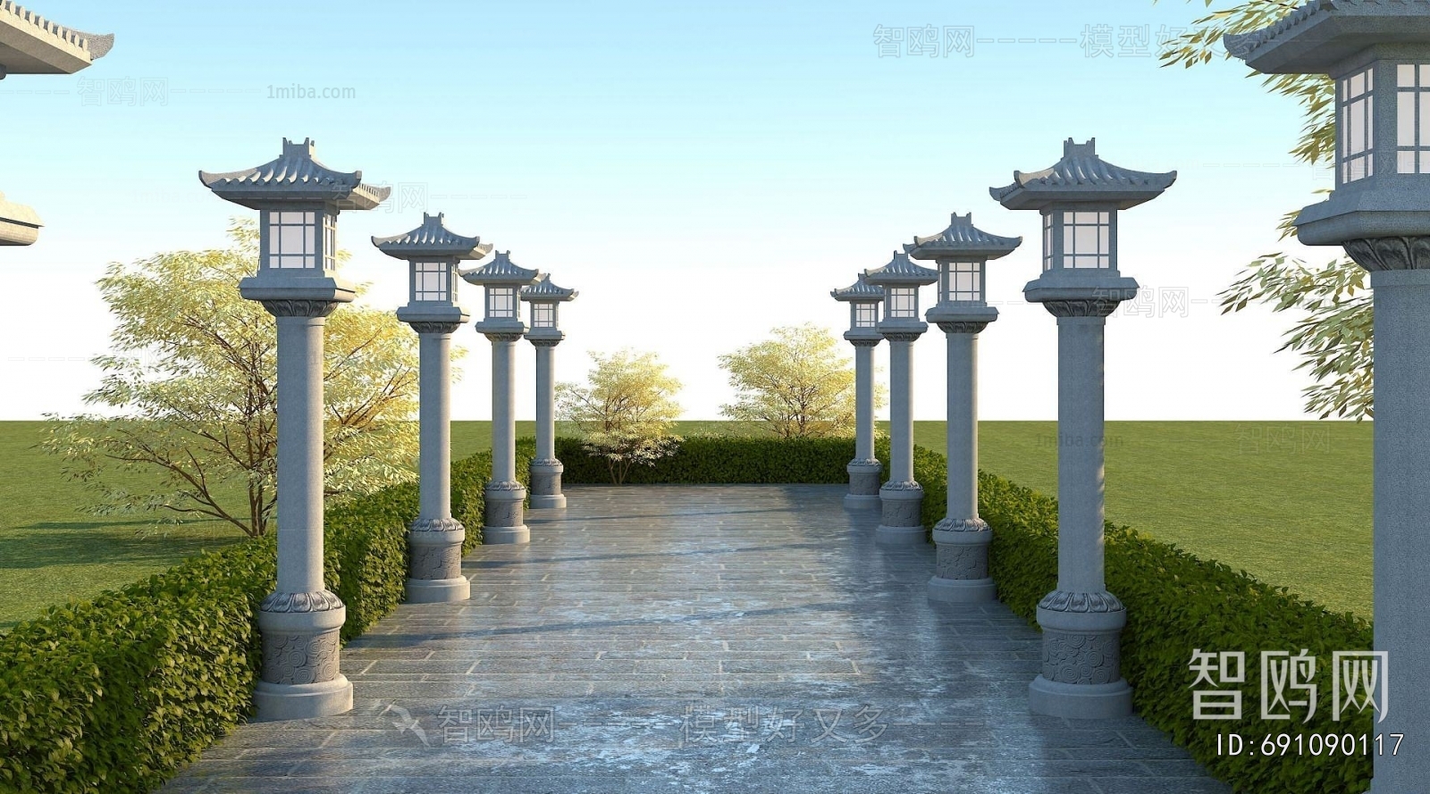 Chinese Style Outdoor Light