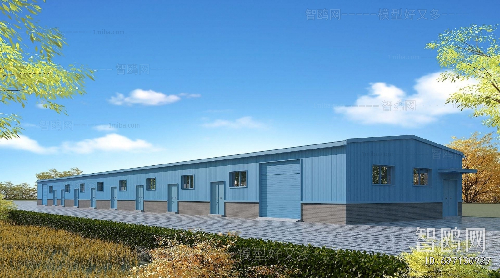 Modern Industrial Building