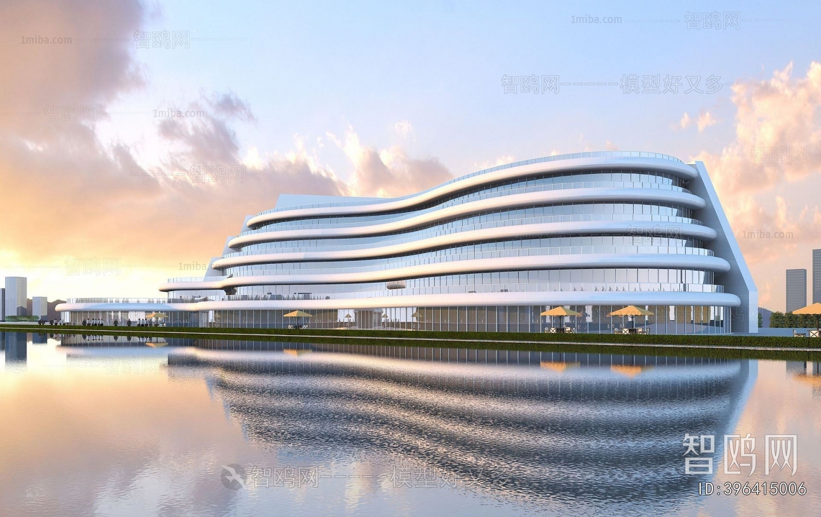 Modern Appearance Of Commercial Building