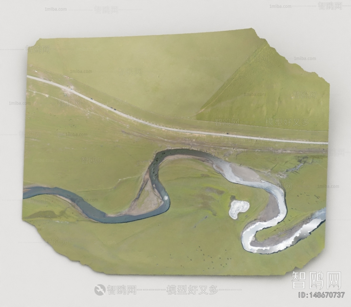 Modern Architectural Bird's-eye View Planning