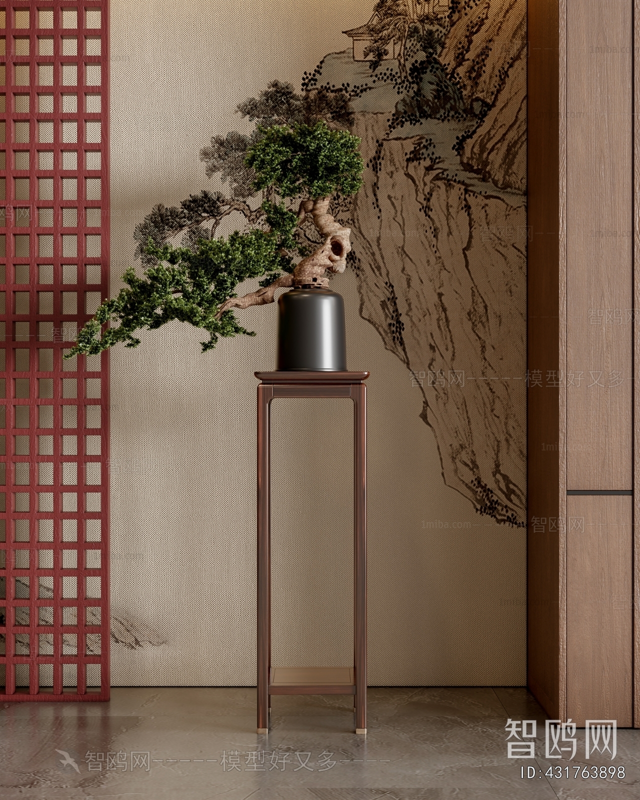 New Chinese Style Bonsai