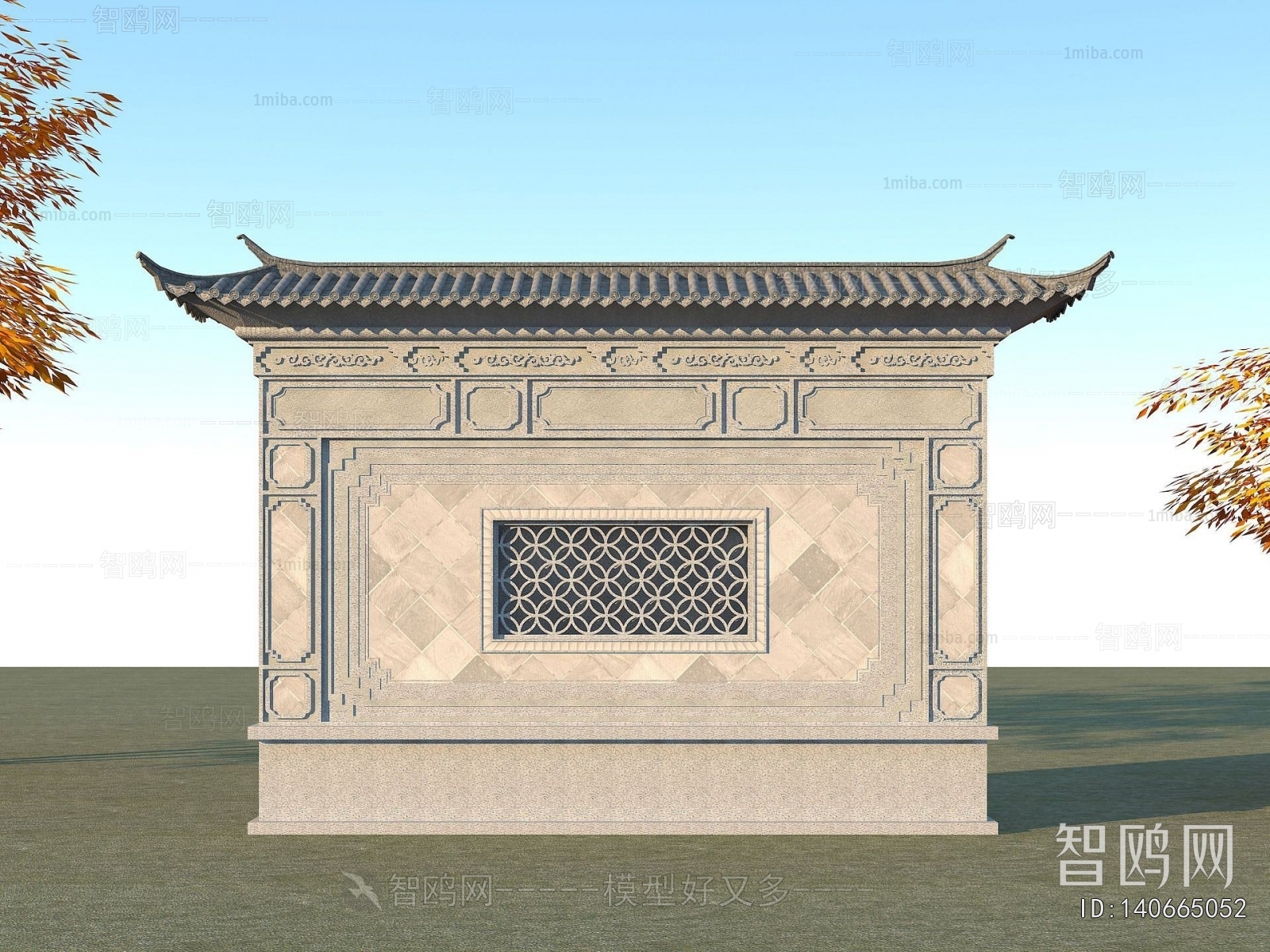 Chinese Style Landscape Wall
