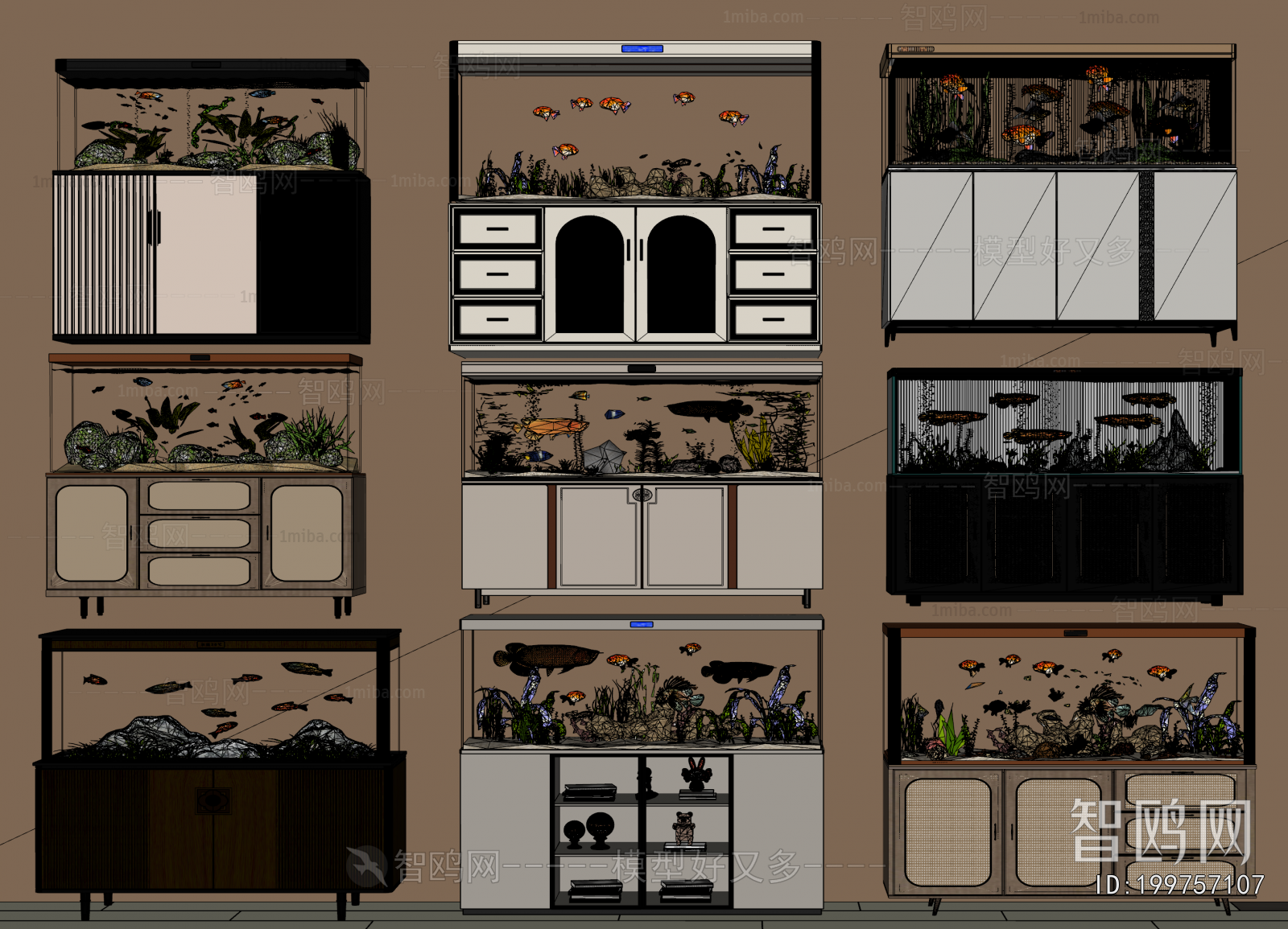 French Style Fish Tank