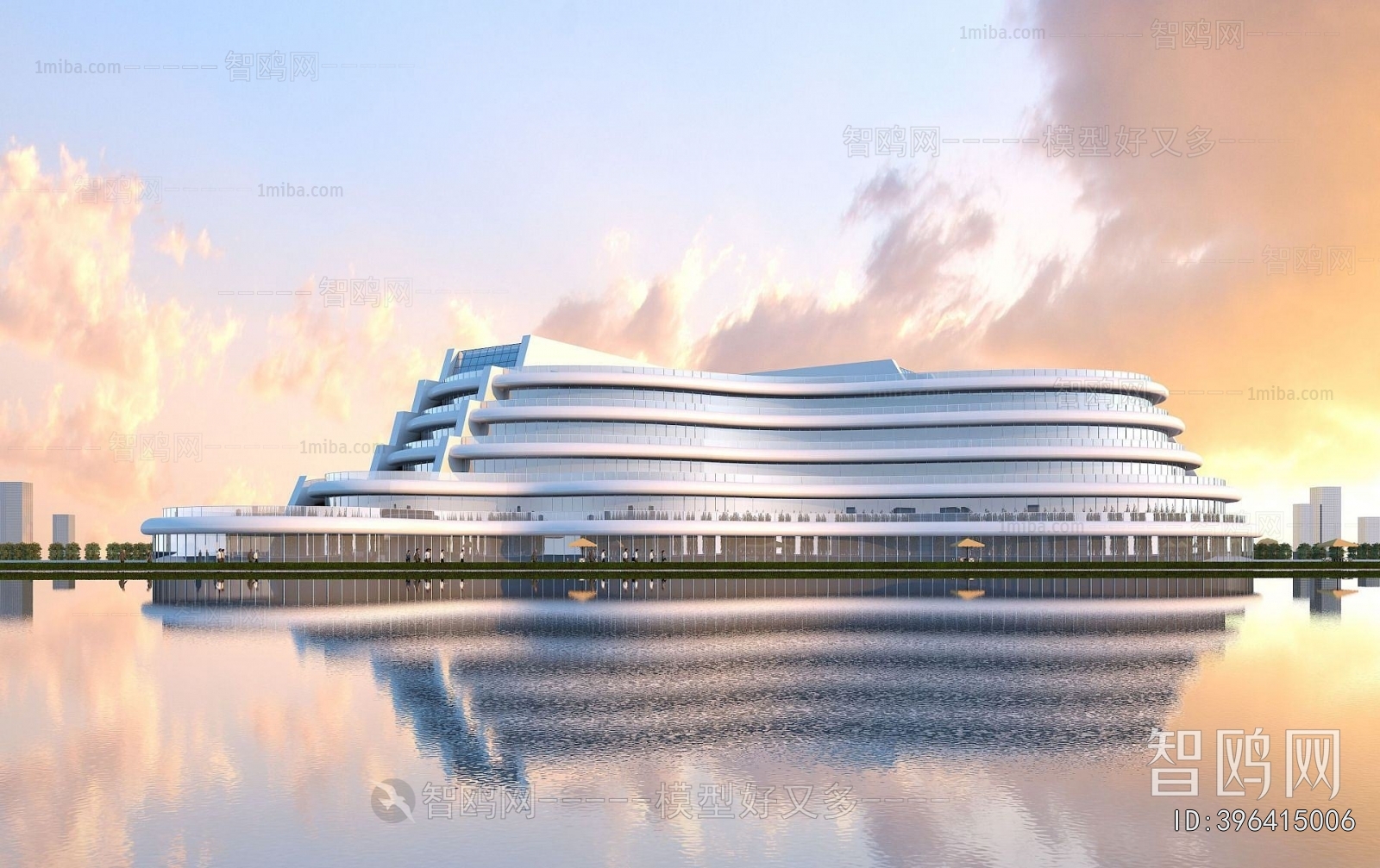 Modern Appearance Of Commercial Building