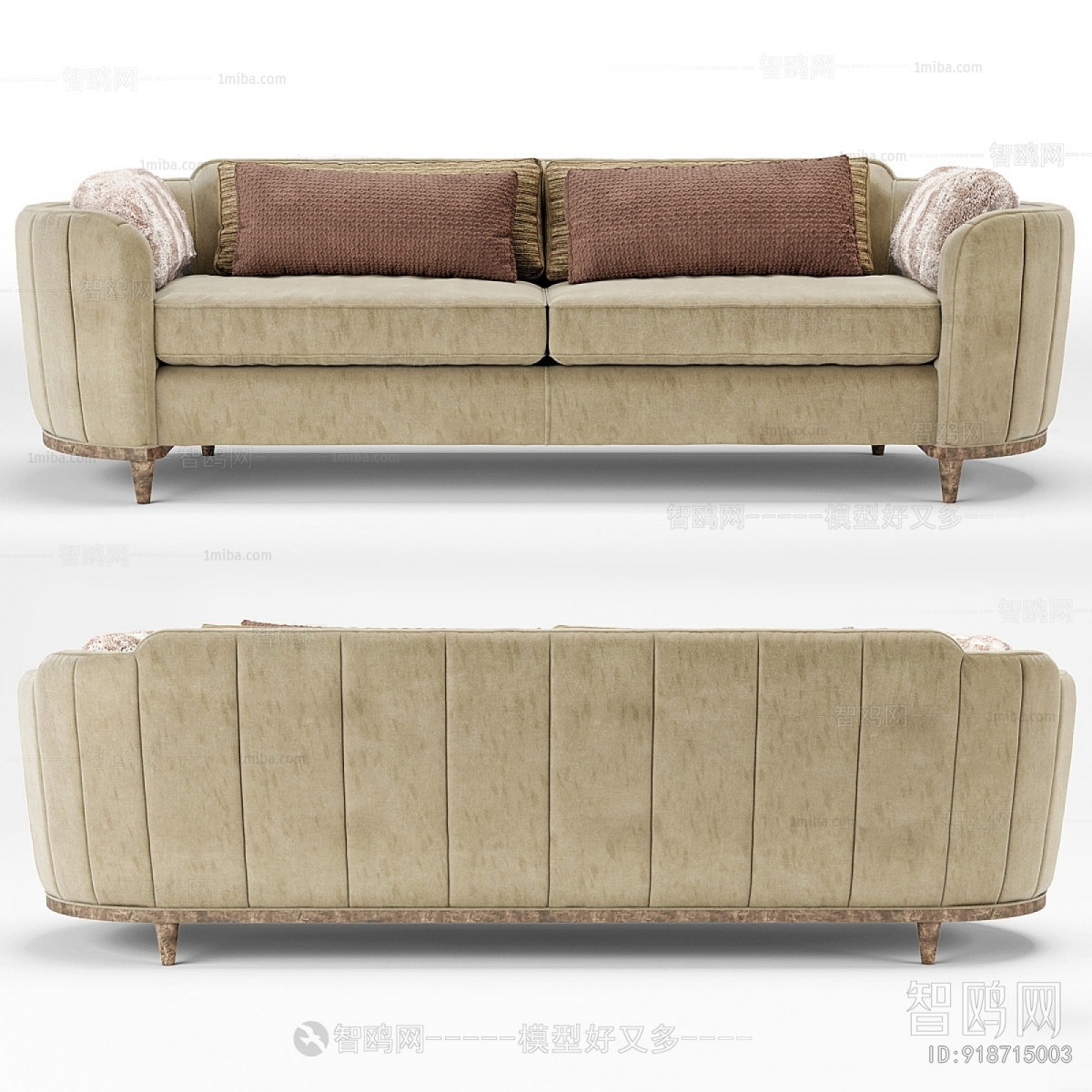 European Style A Sofa For Two