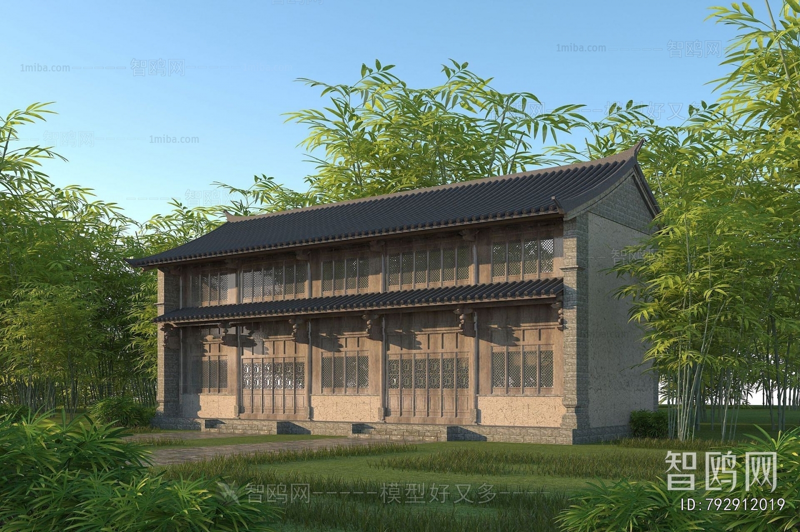 Chinese Style Ancient Architectural Buildings