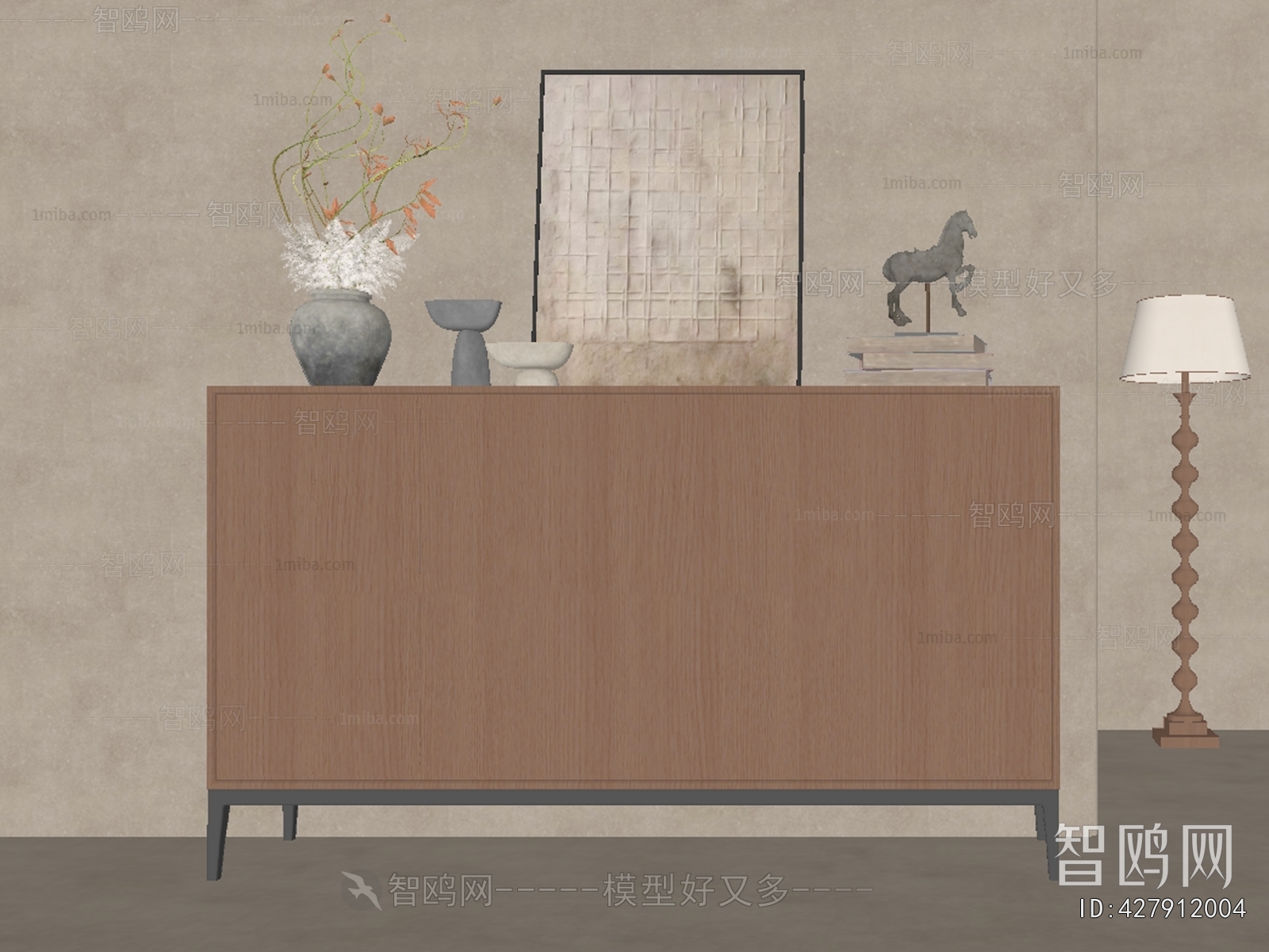 Wabi-sabi Style Side Cabinet/Entrance Cabinet