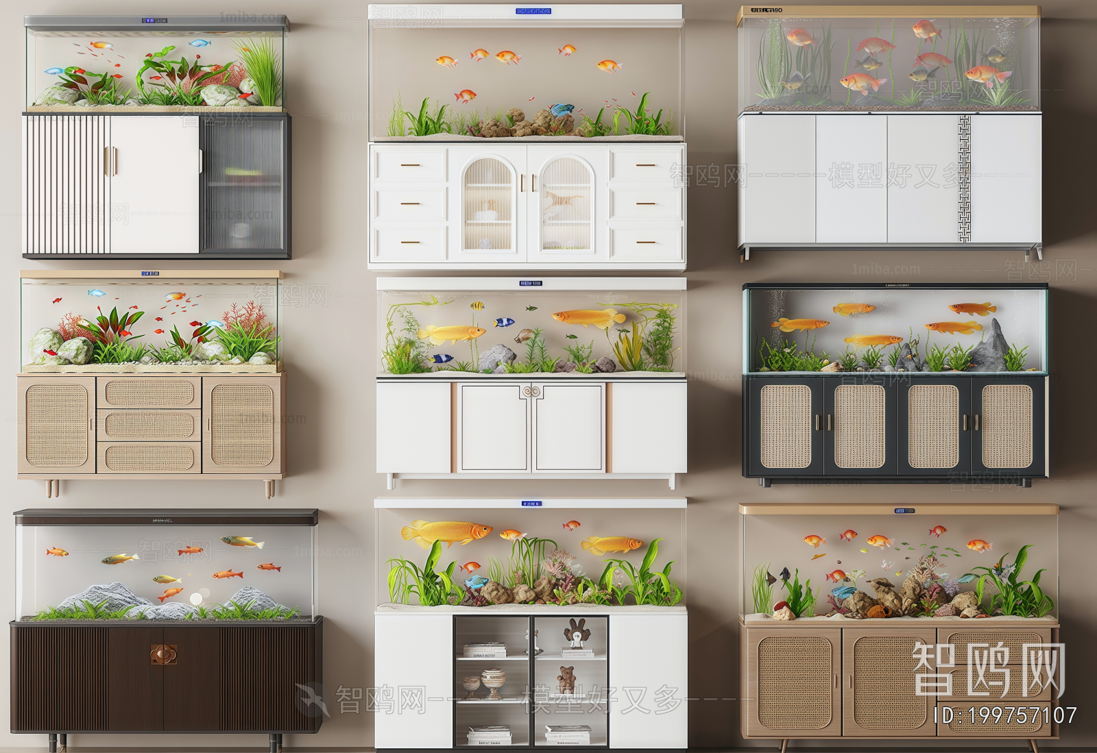 French Style Fish Tank