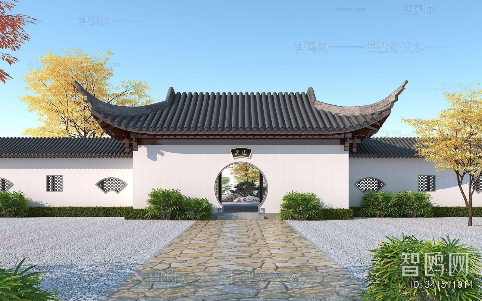 Chinese Style Landscape Wall
