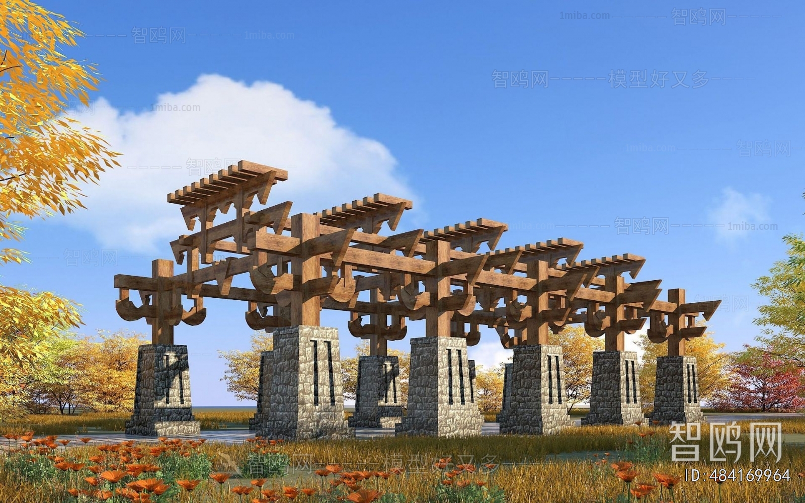 Chinese Style Gallery Frame