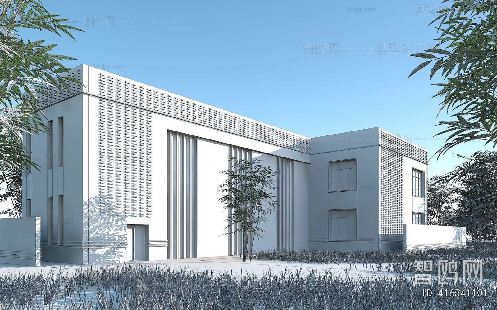 Modern Appearance Of Commercial Building