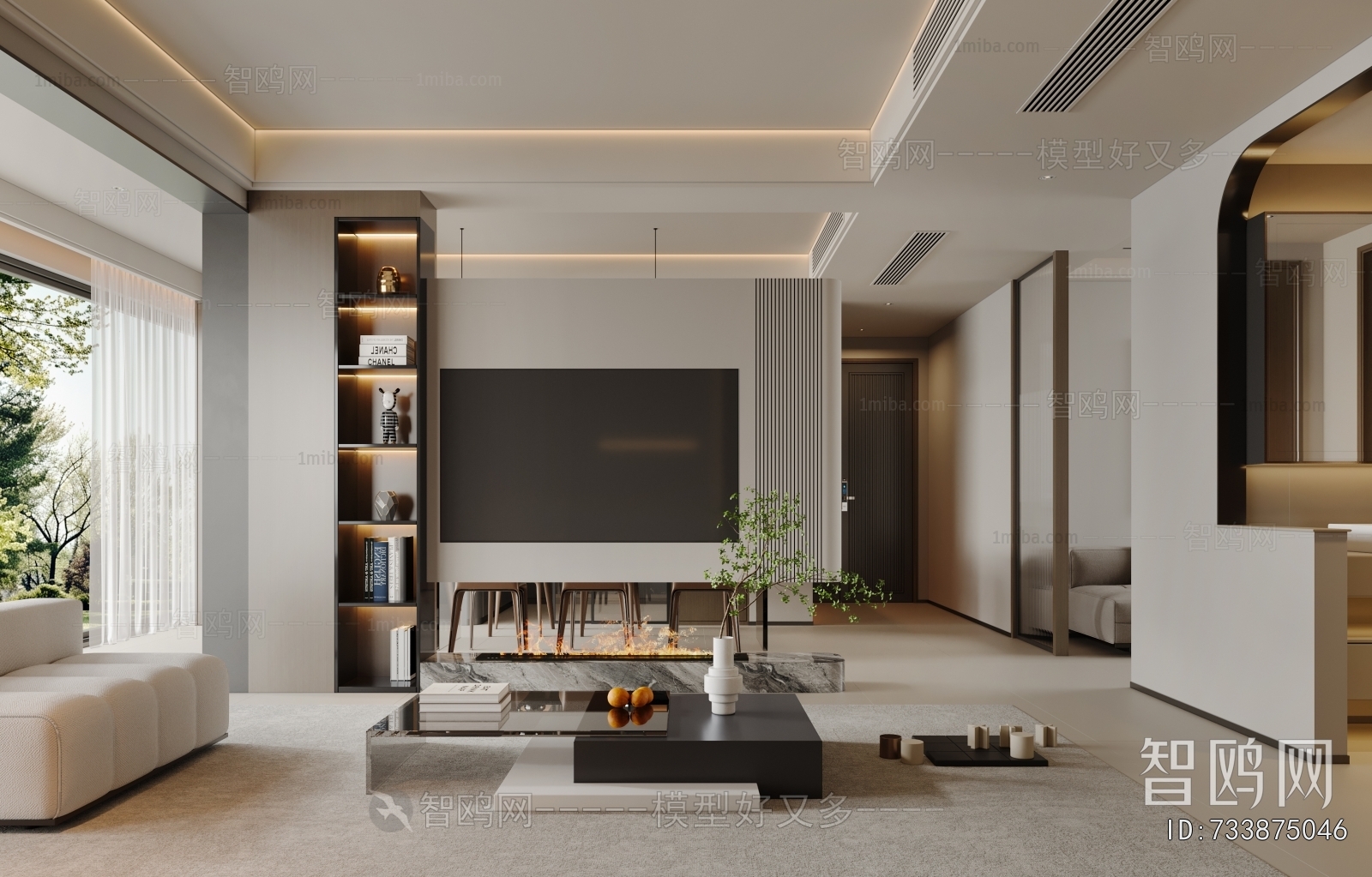 Modern A Living Room