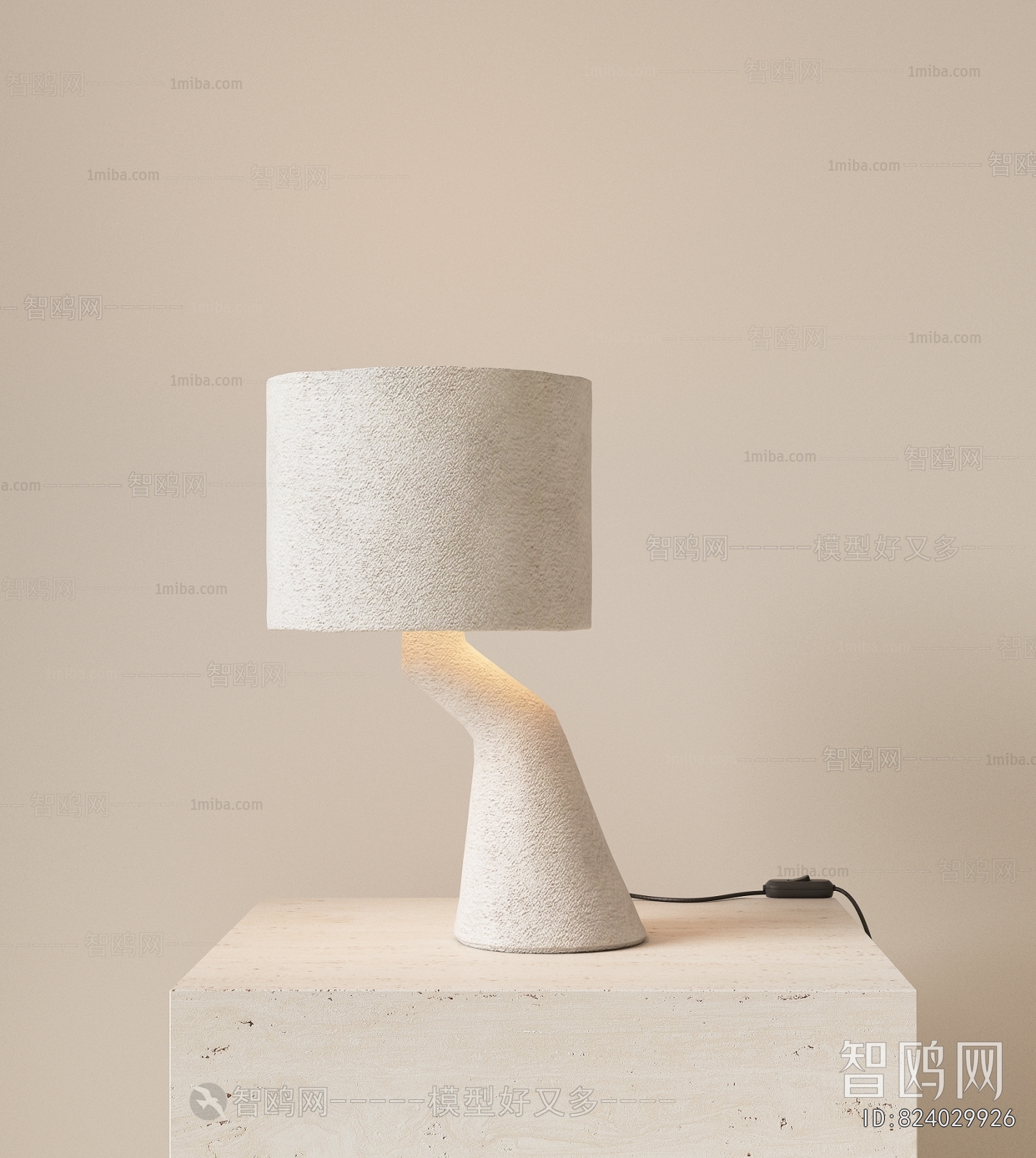 Wabi-sabi Style Table Lamp