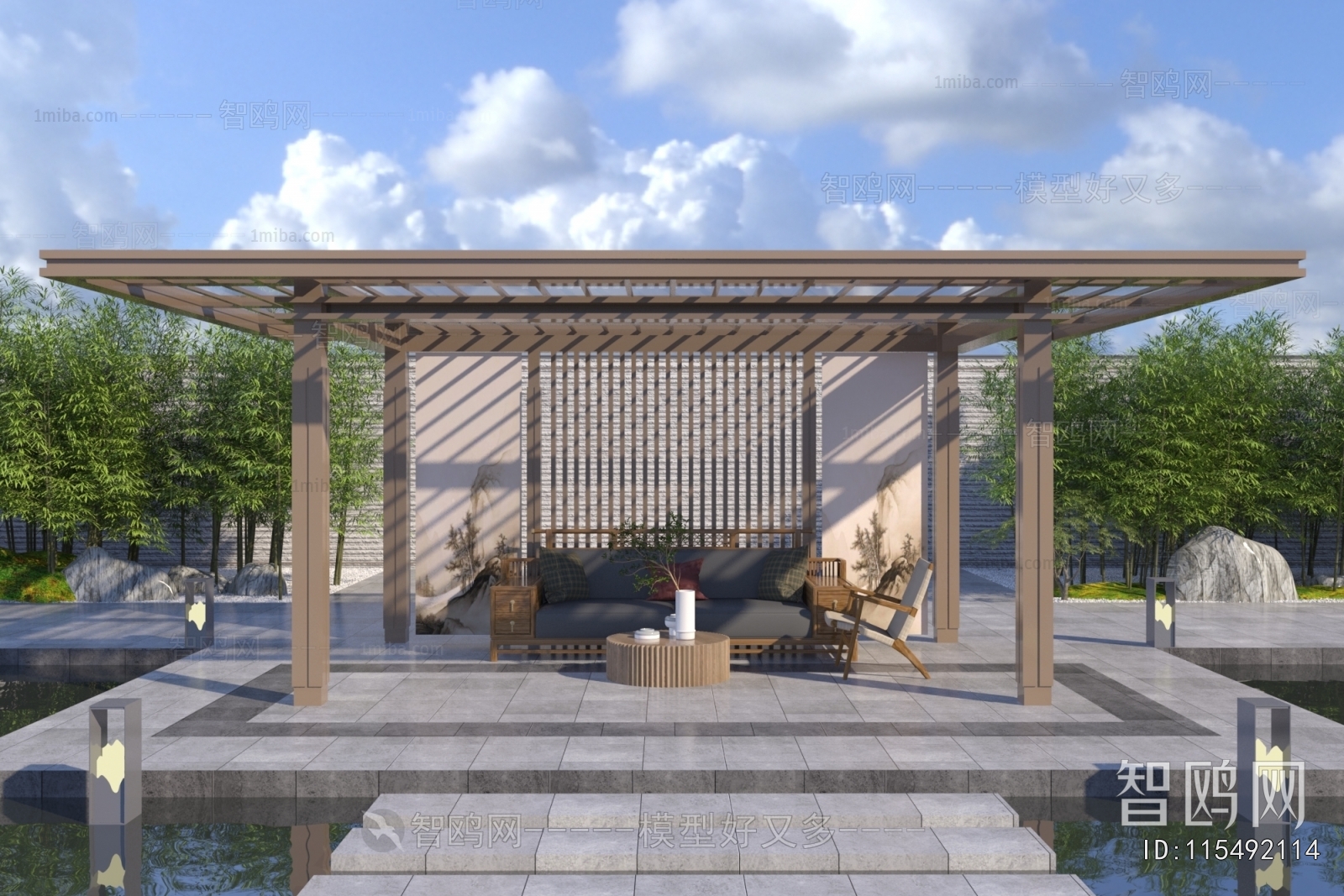 New Chinese Style Pavilion