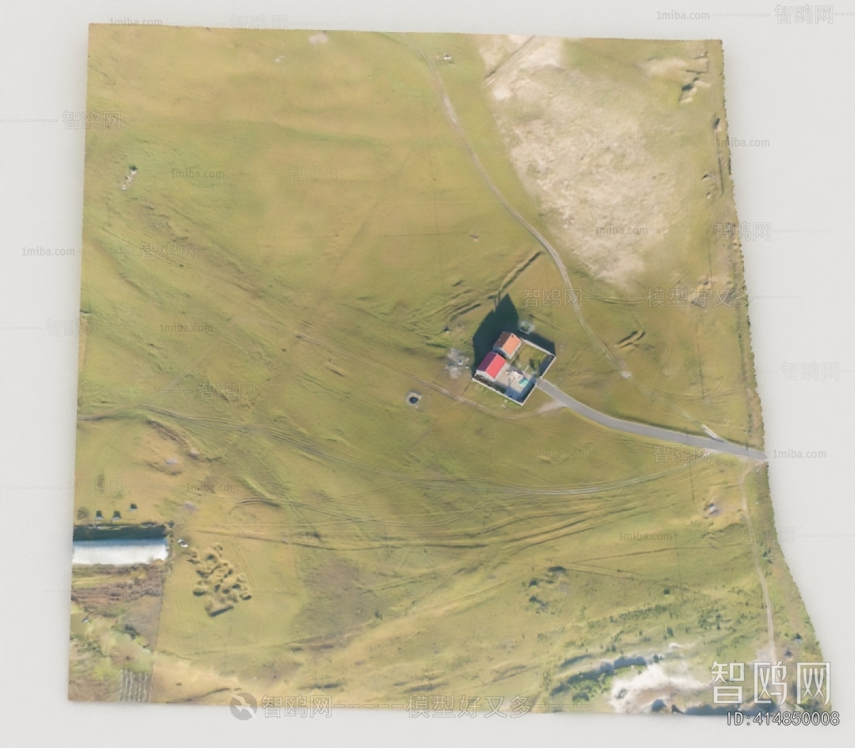 Modern Architectural Bird's-eye View Planning