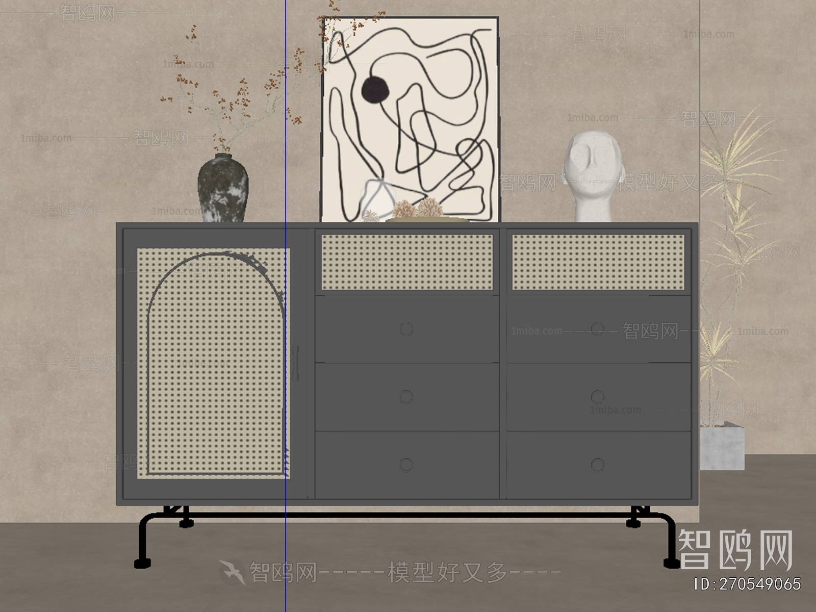 Modern Side Cabinet/Entrance Cabinet