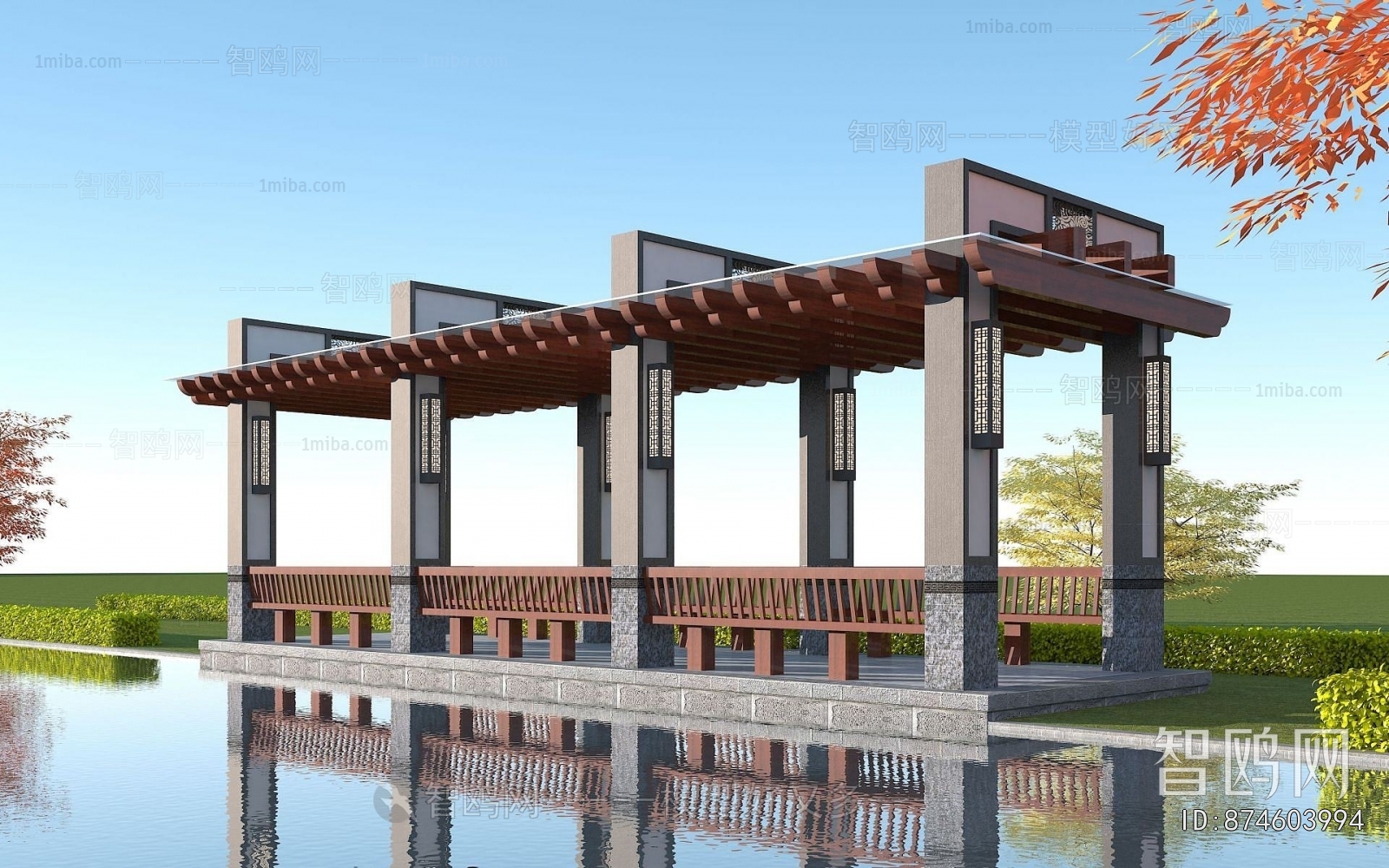 New Chinese Style Gallery Frame