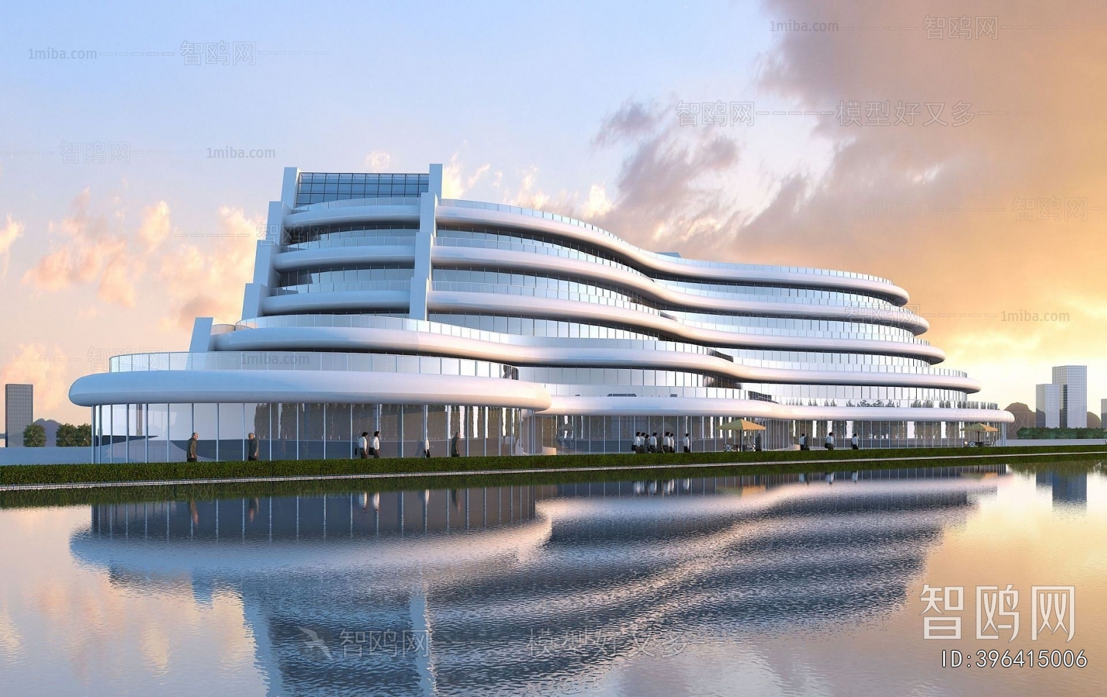 Modern Appearance Of Commercial Building