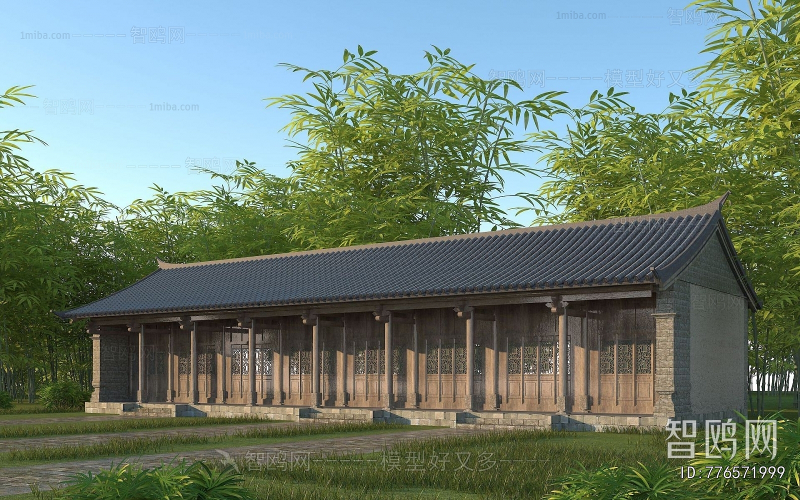 Chinese Style Ancient Architectural Buildings