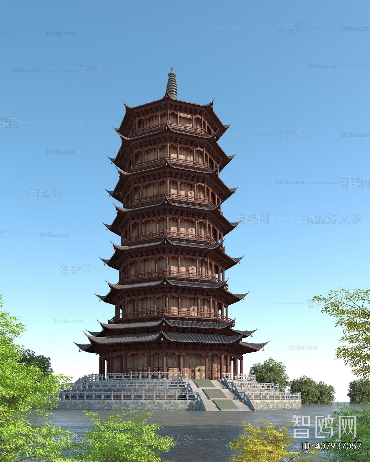 Chinese Style Tower