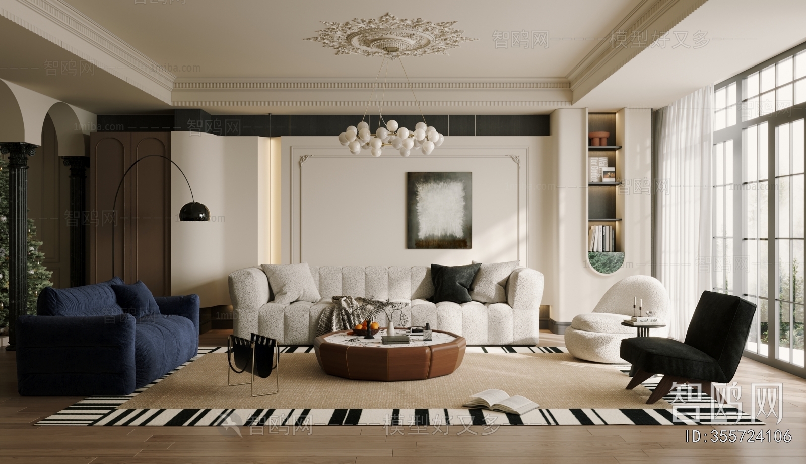 French Style A Living Room