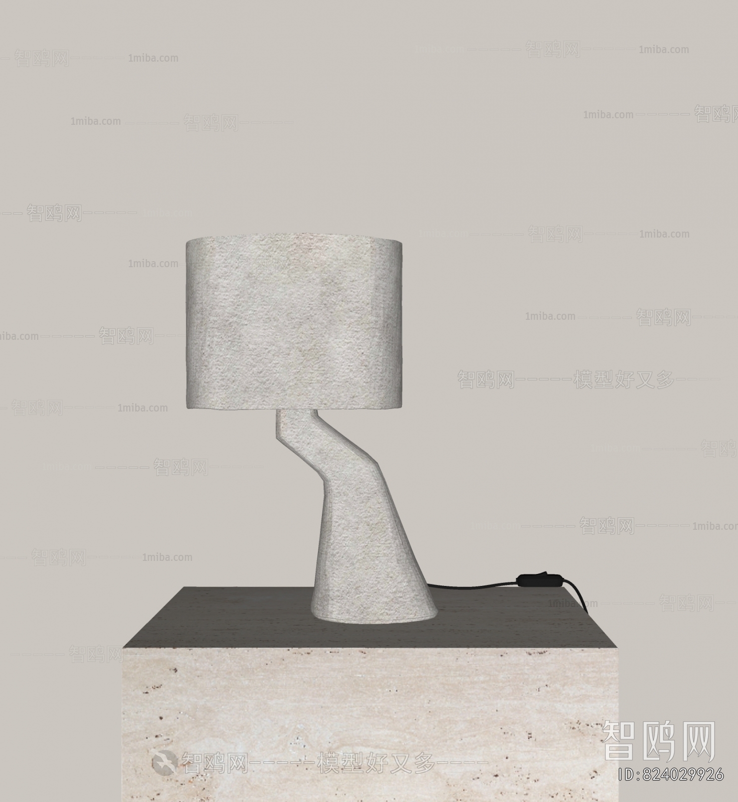Wabi-sabi Style Table Lamp