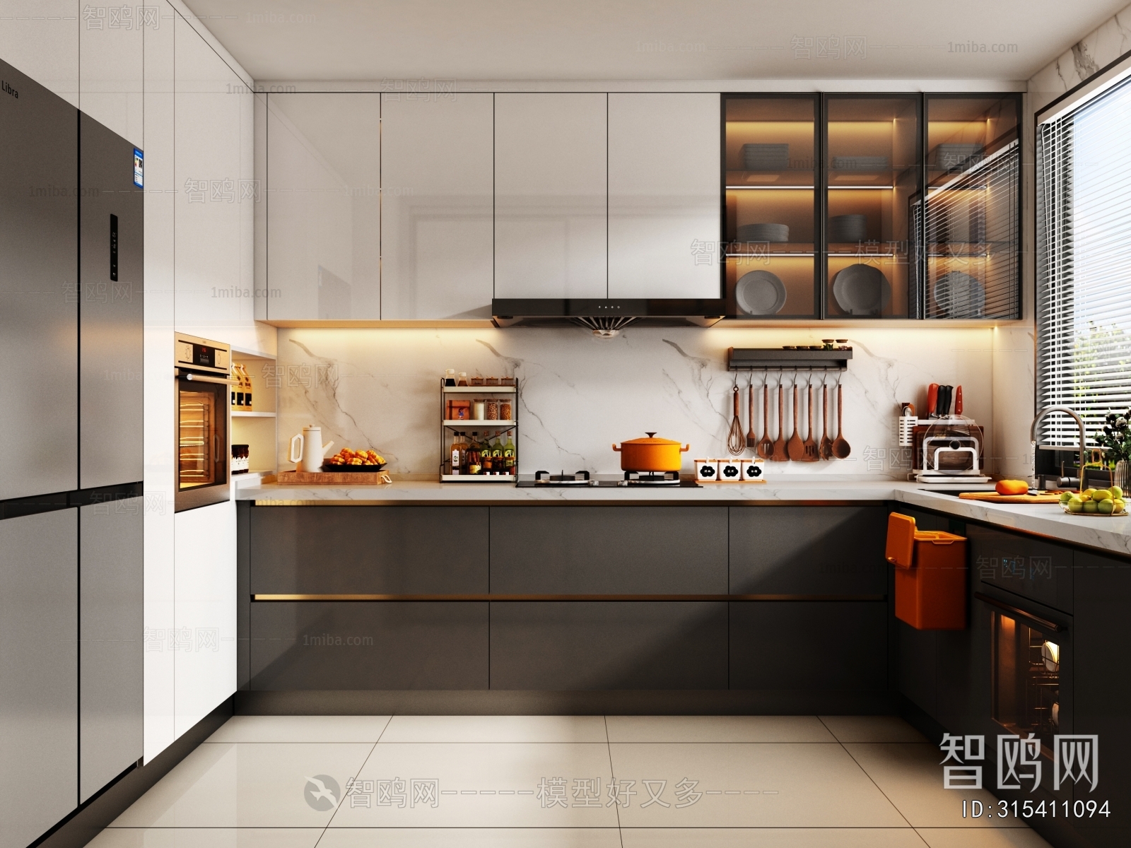 Modern The Kitchen