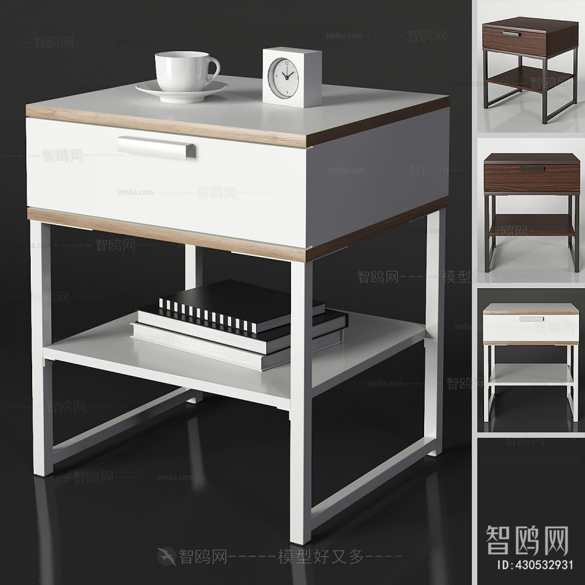 Modern Bedside Cupboard