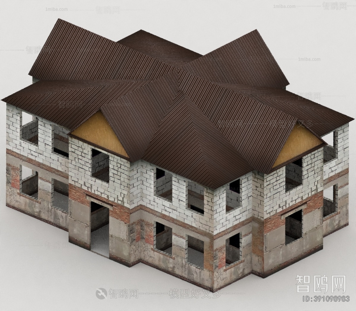 Simple European Style Detached Villa