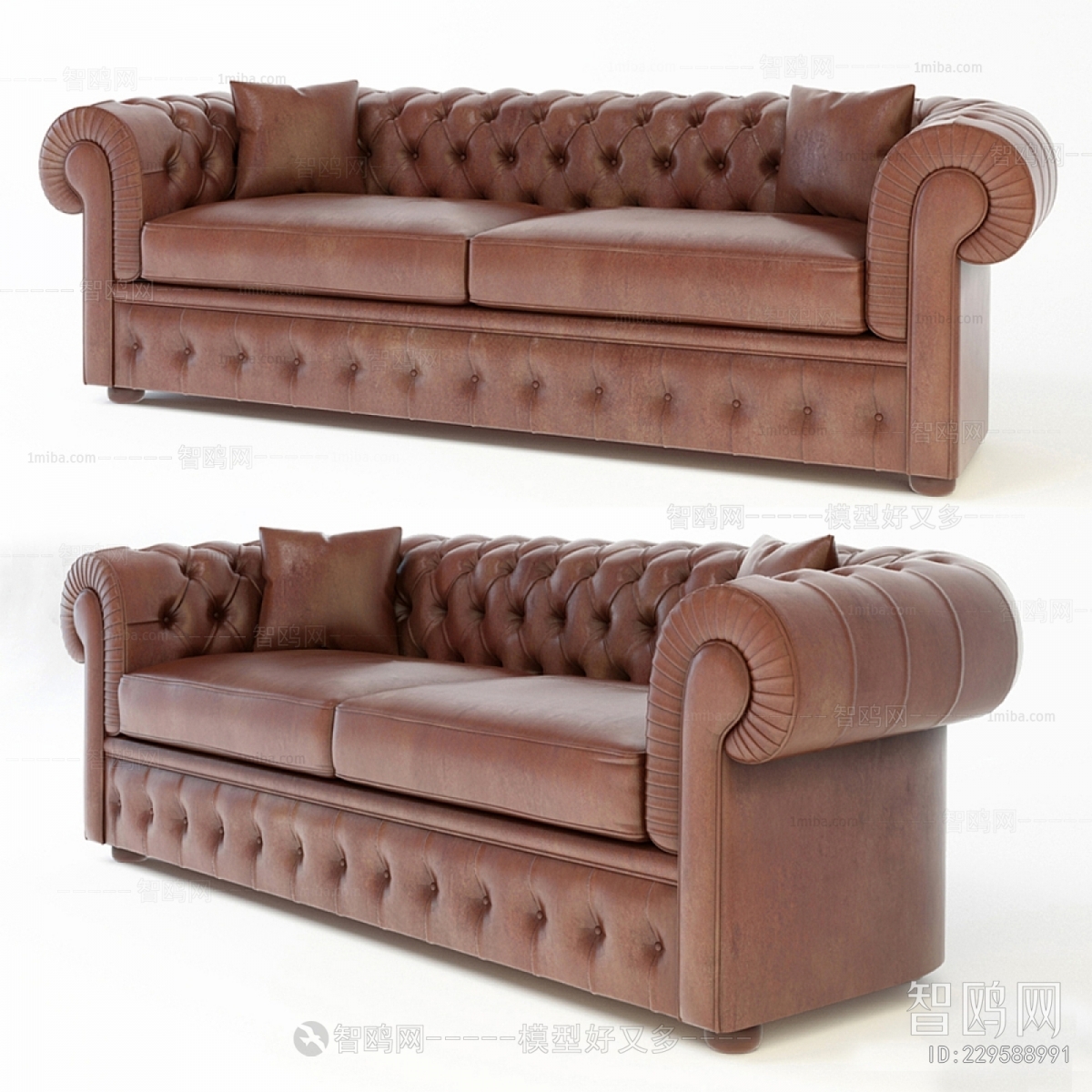 American Style A Sofa For Two