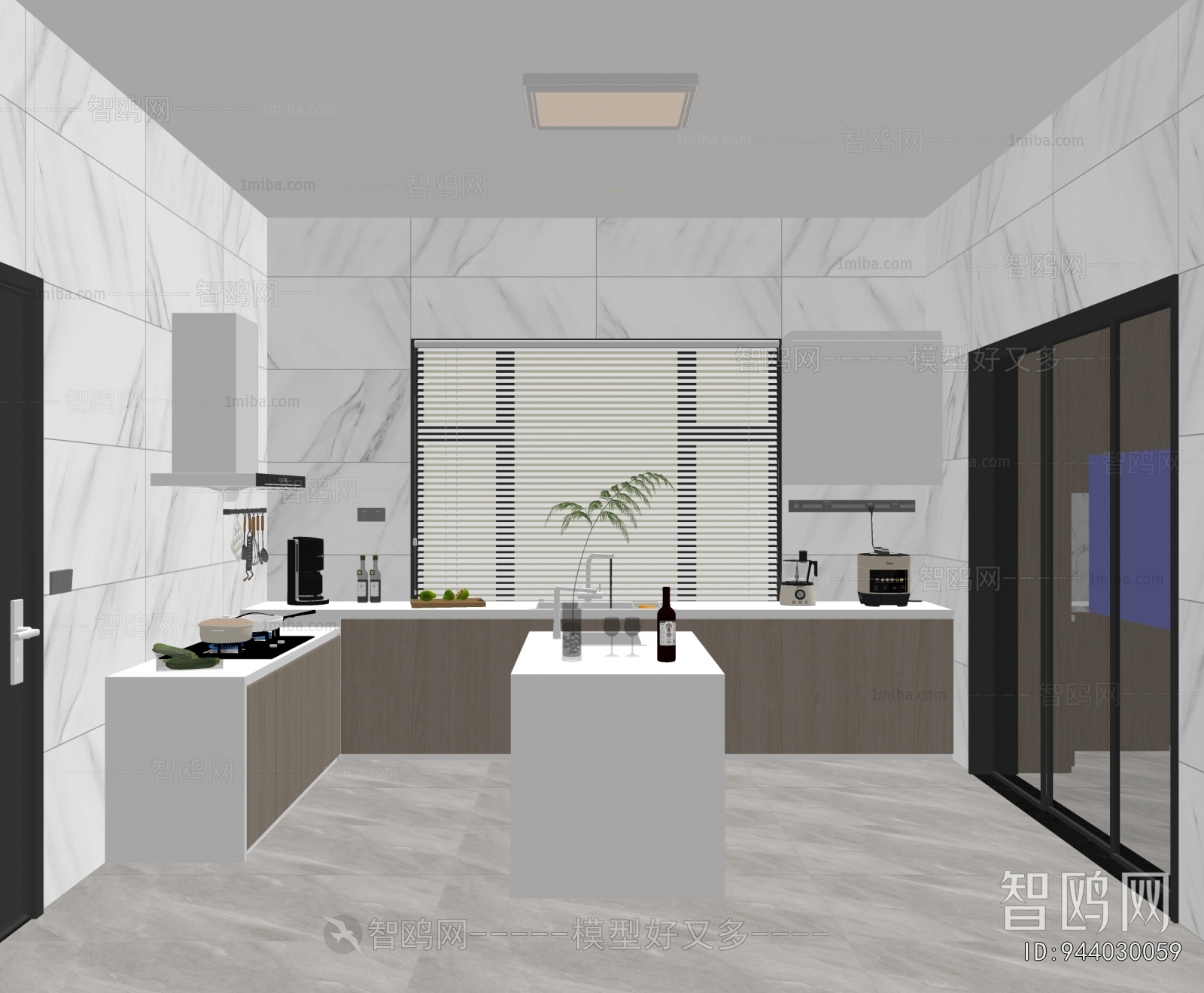 Modern The Kitchen