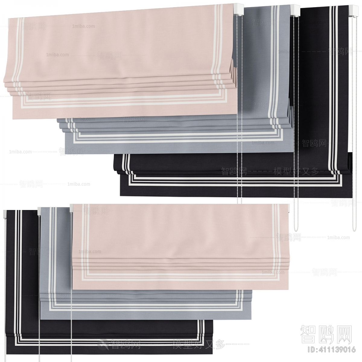 Modern Roman Curtain