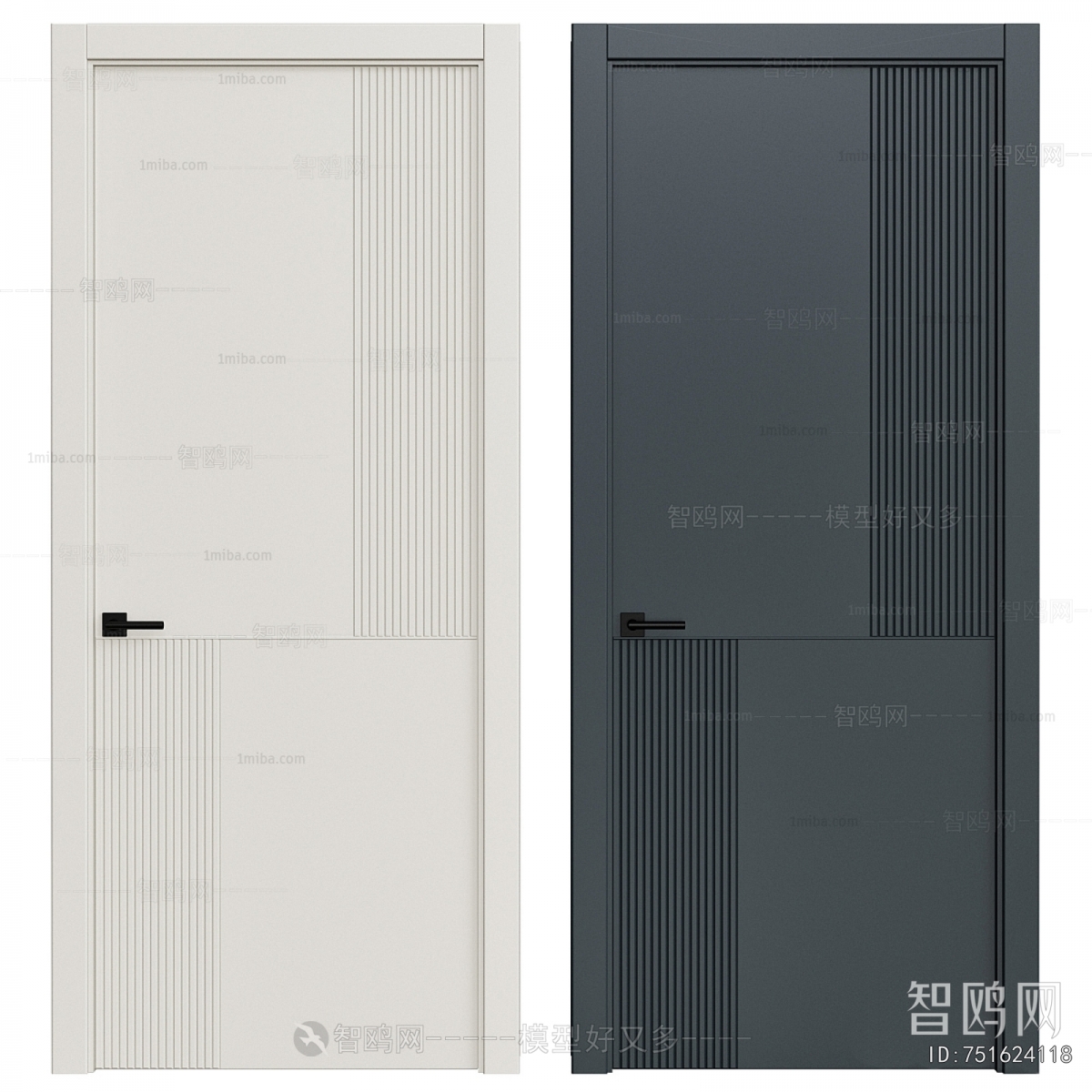 Modern Single Door