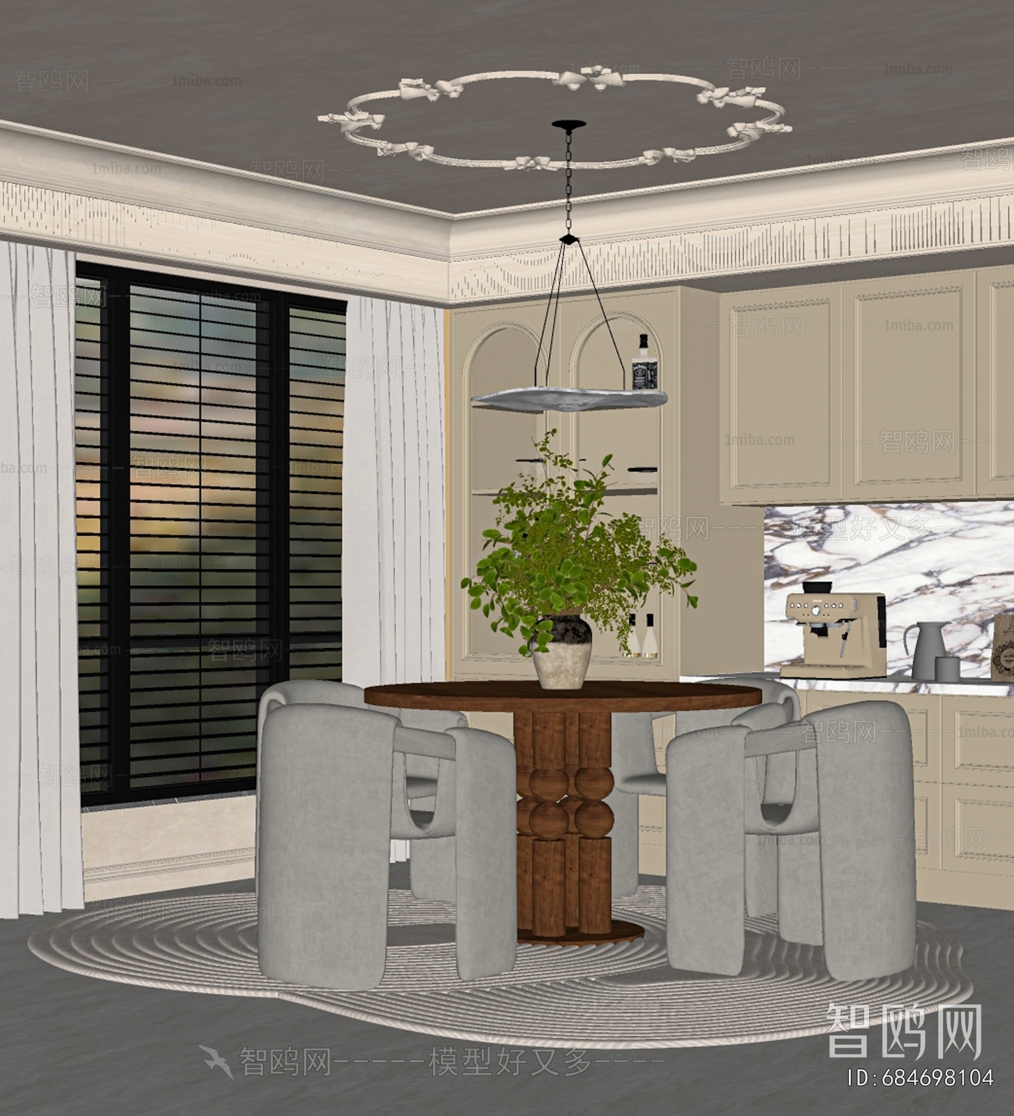 French Style Dining Room