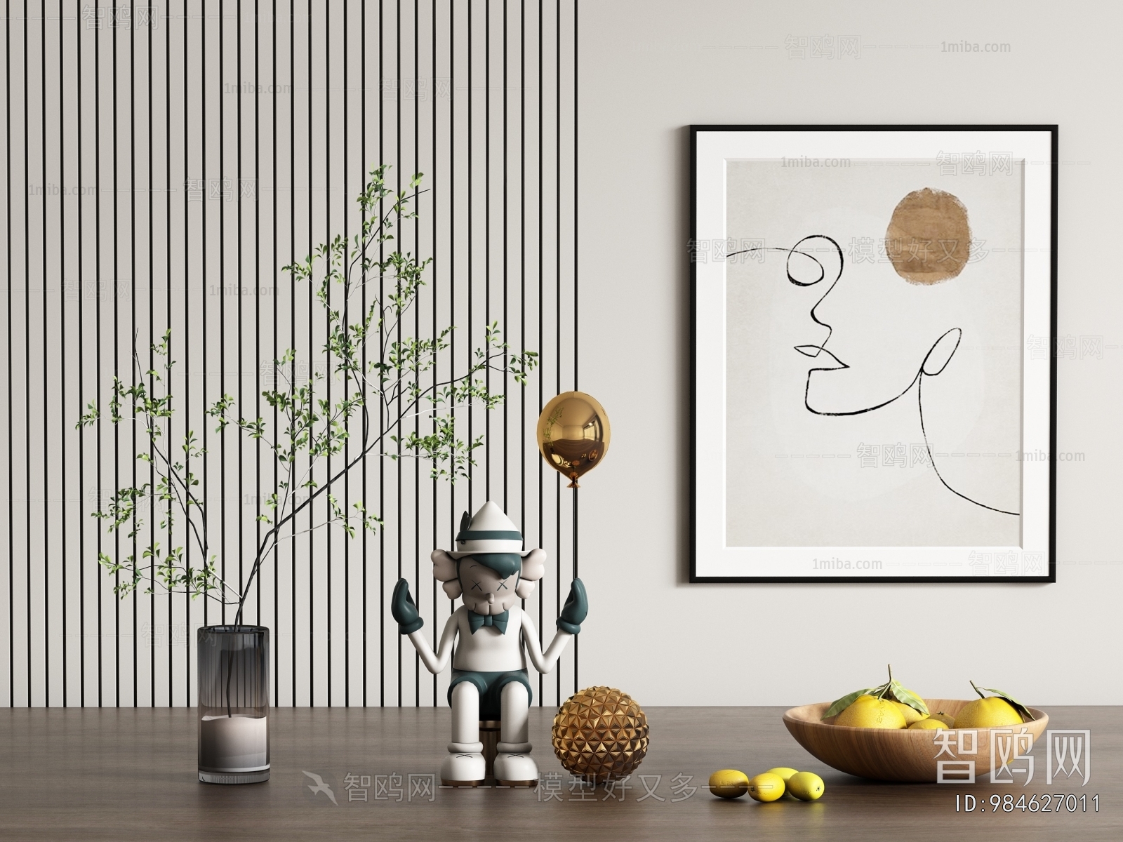 Modern Decorative Set