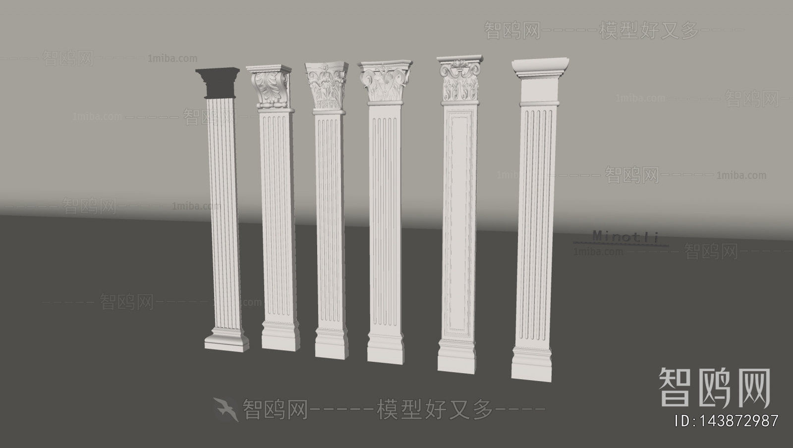 European Style Roman Pillar