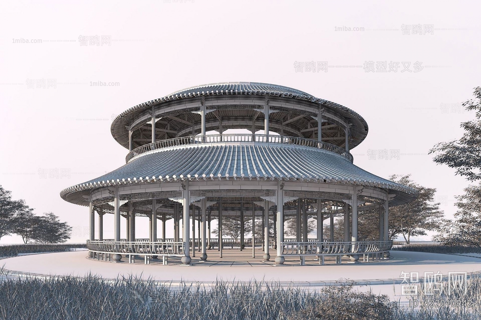 Chinese Style Gallery Frame