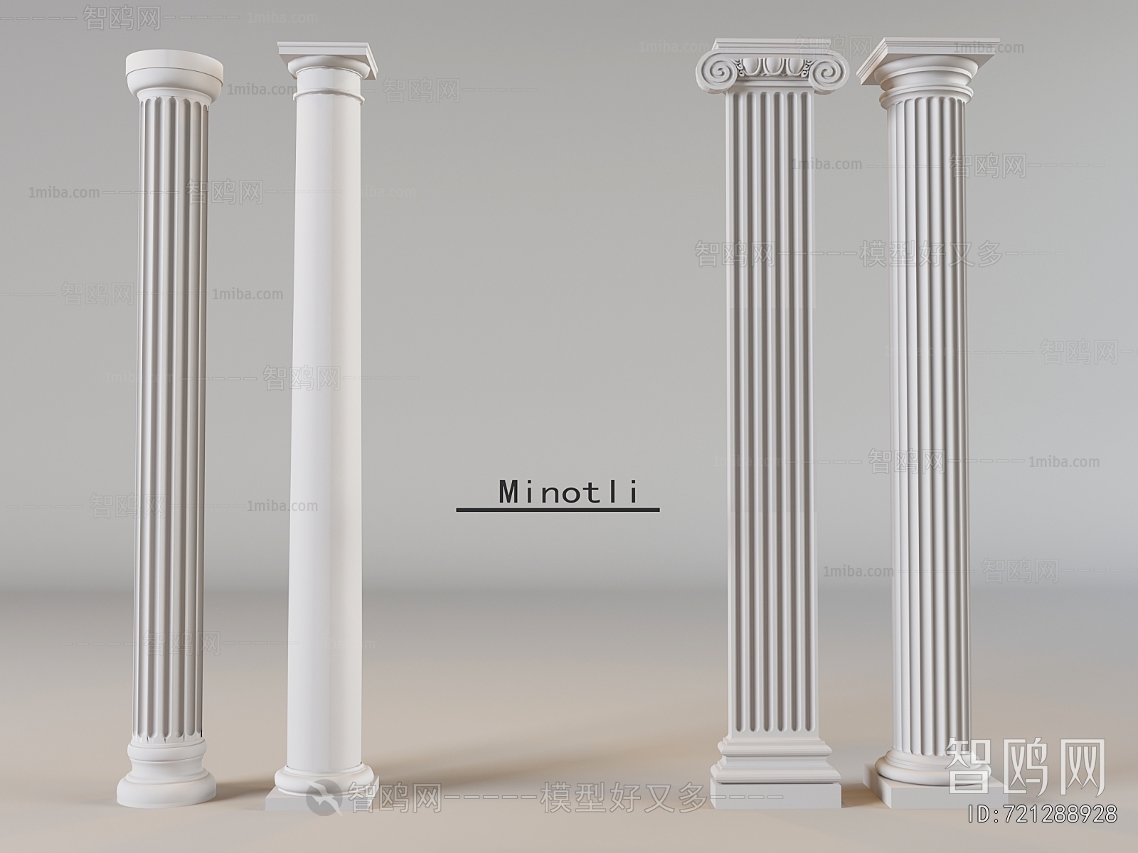 European Style Roman Pillar