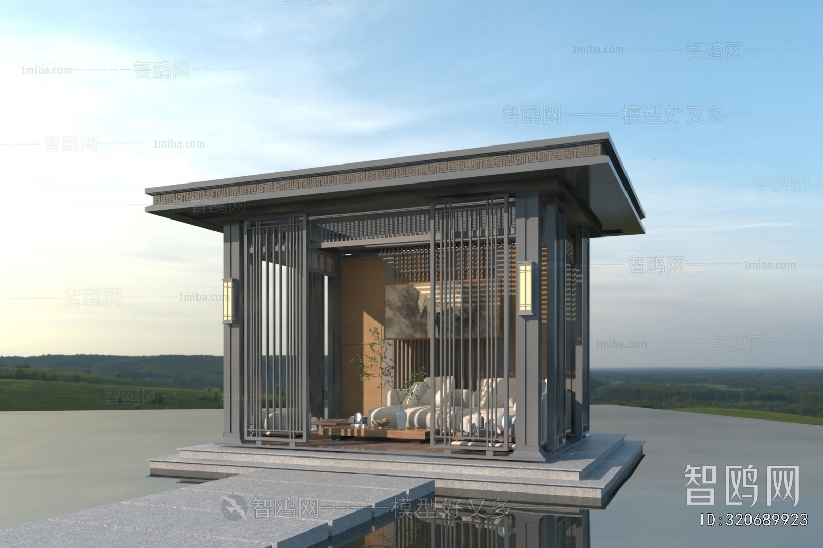 New Chinese Style Pavilion