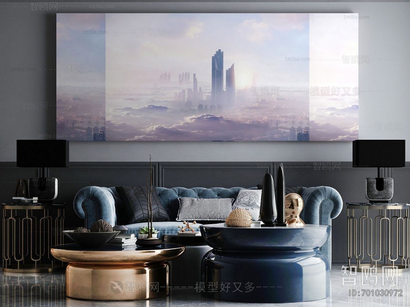 European Style Multi Person Sofa